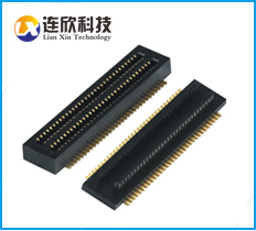 北京熱銷pcb 貼片板對板連接器0.5MM  手機板對板連接器64p公母貼